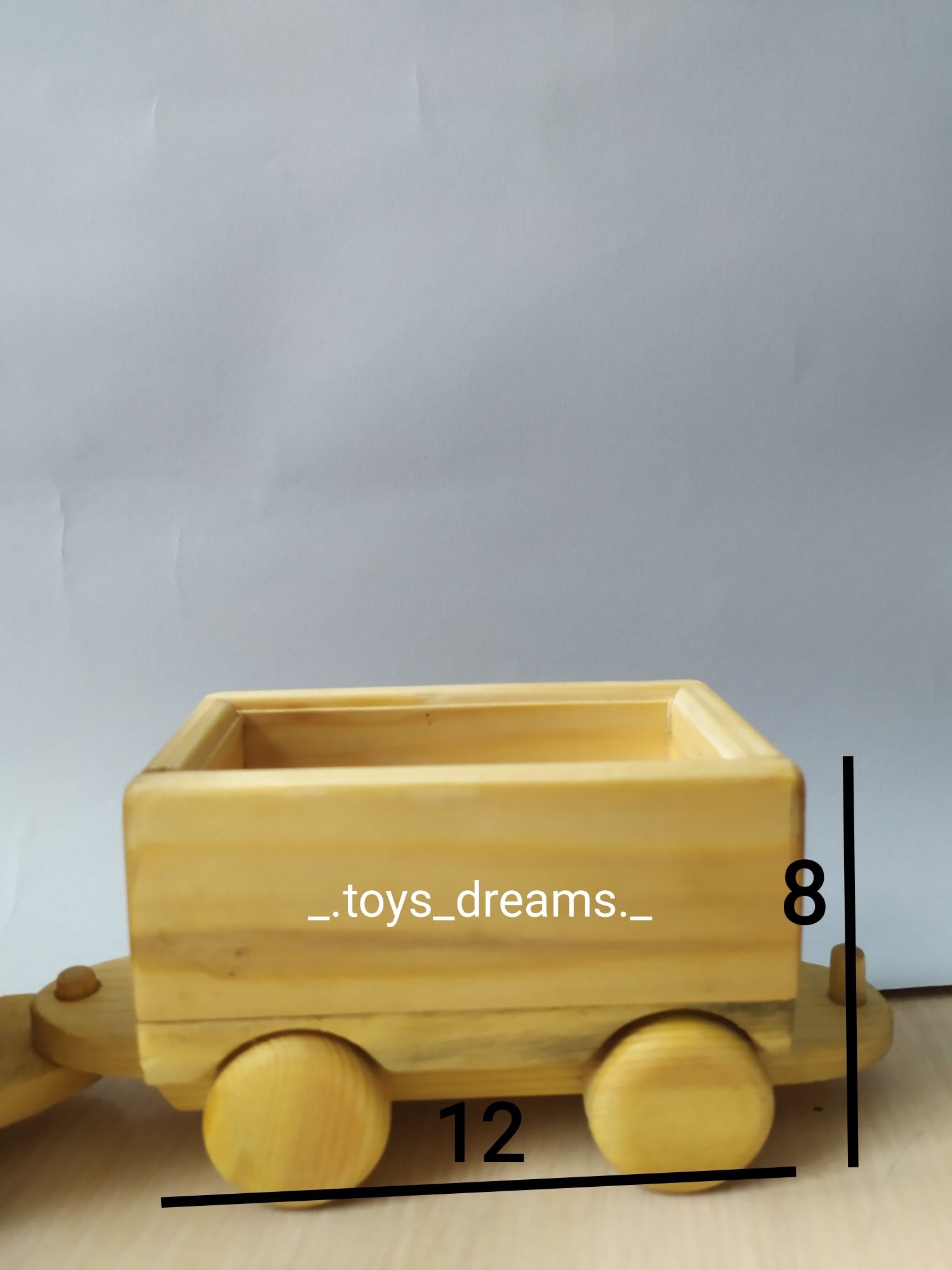 Дерев'яні іграшки Потяг розбірний