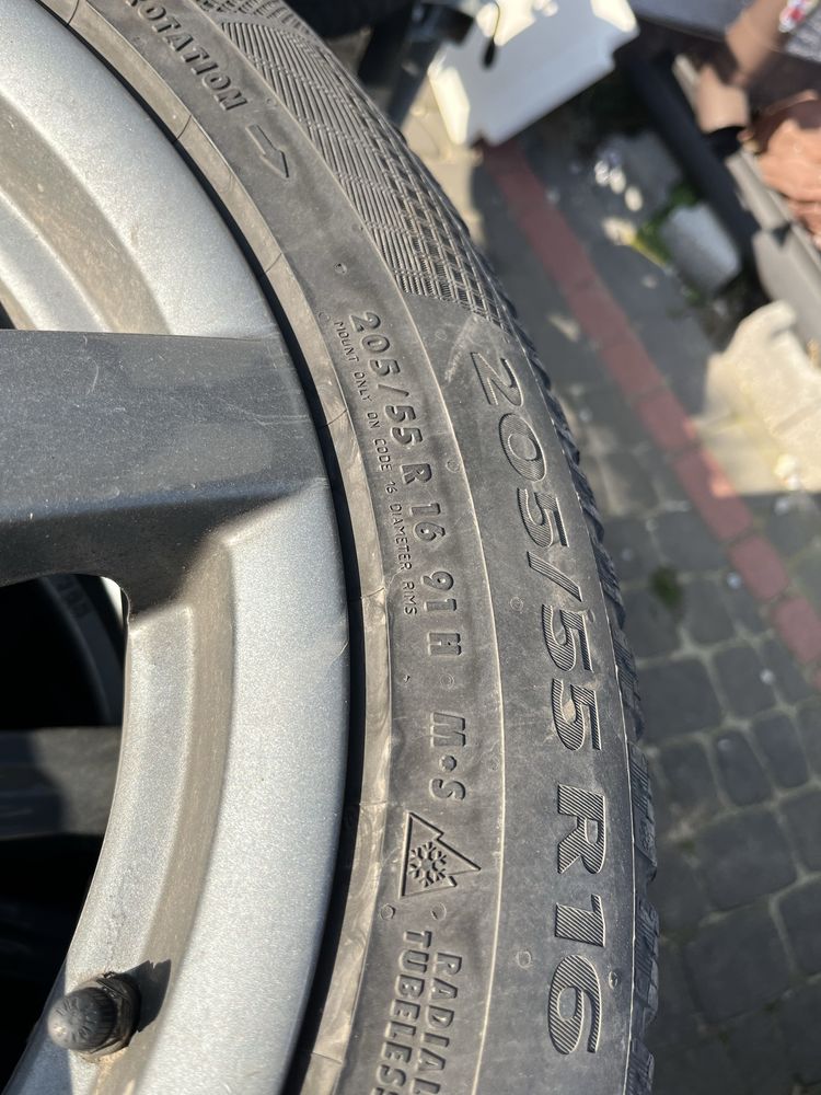 Kola 5x112 r16 opony zimowe continental