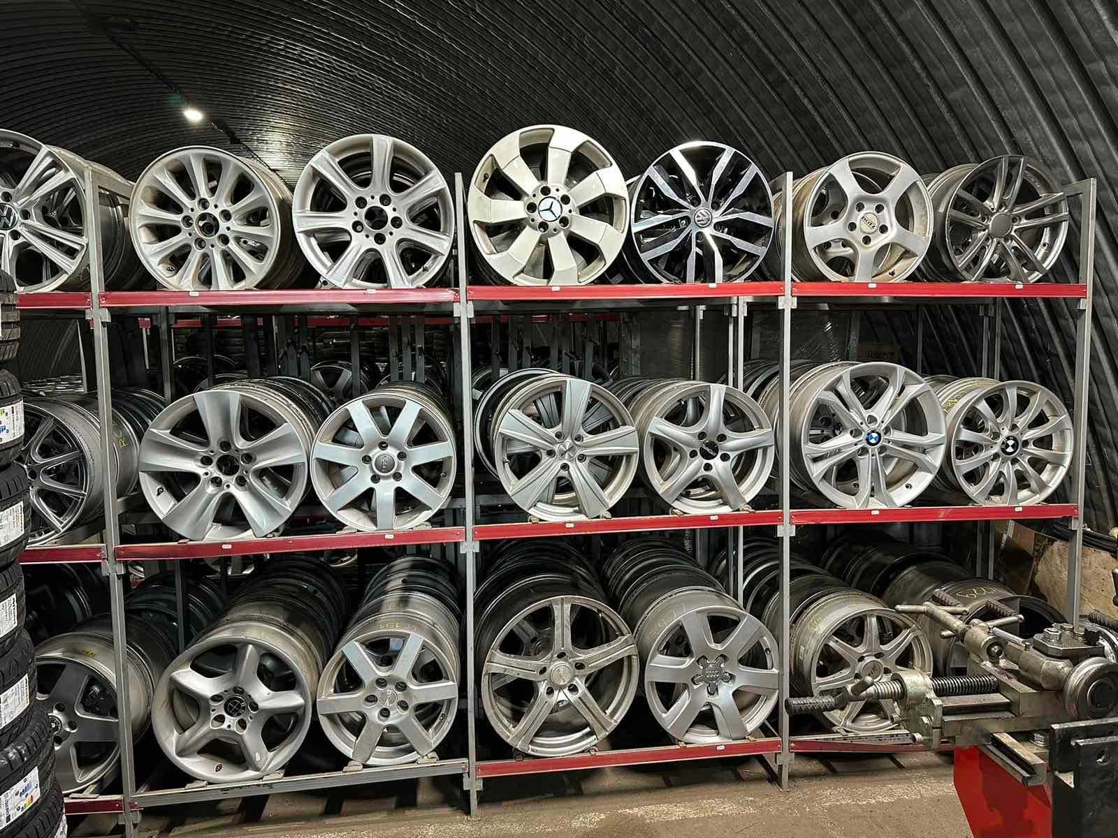 БУ Диски титани 5x 112 R16 Volkswagen Skoda Audi Mercedes 5x112 R17