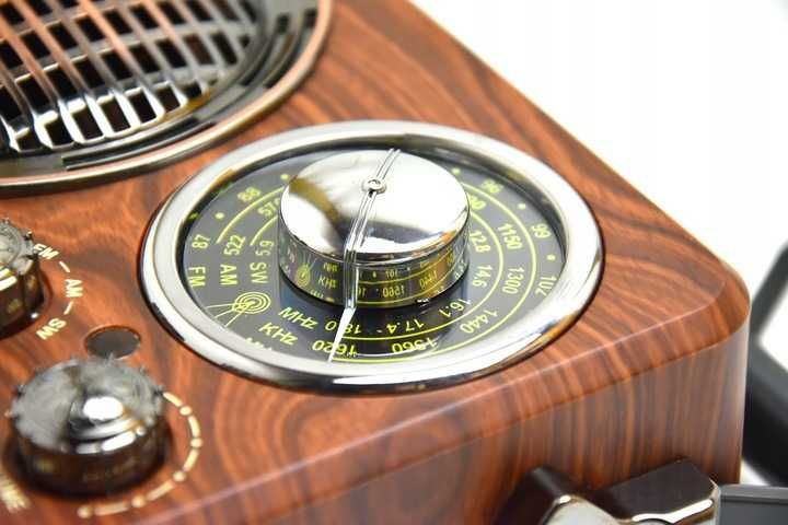Radio Retro USB Bluetooth Karty SD FM AUX Głośnik