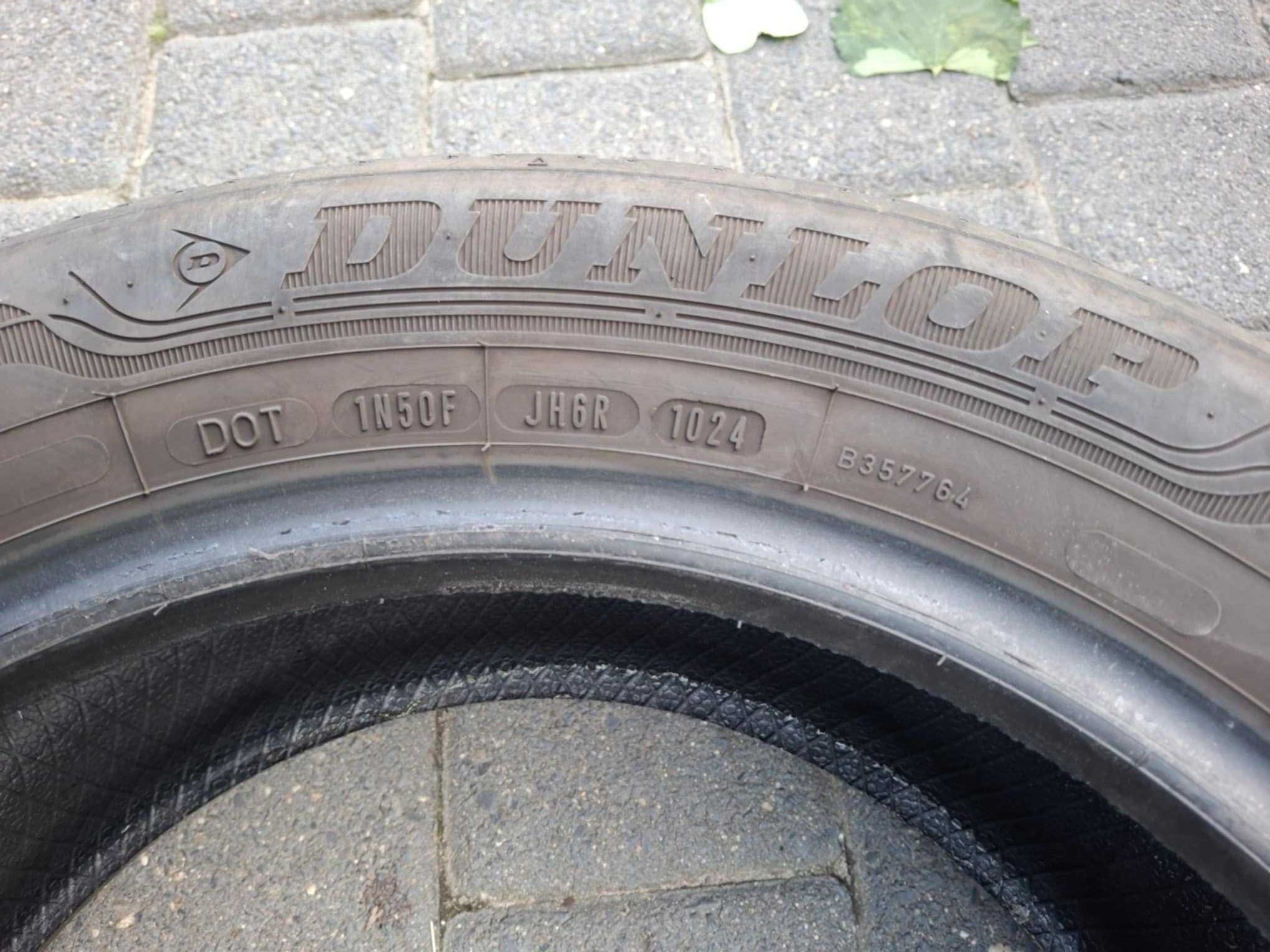 Opony letnie Dunlop SP SPORT BLURESPONSE 205/55 R16 stan idealny 2024