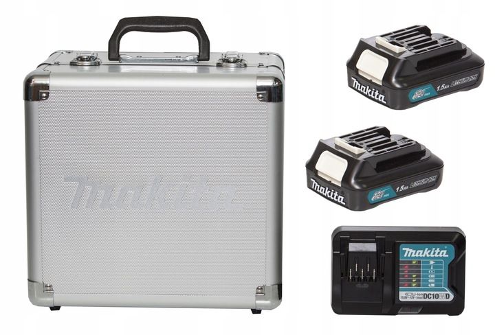 Zestaw Elektronarzędzi 12v Combo Makita Clx224x Wkrętarka Zakrętarka