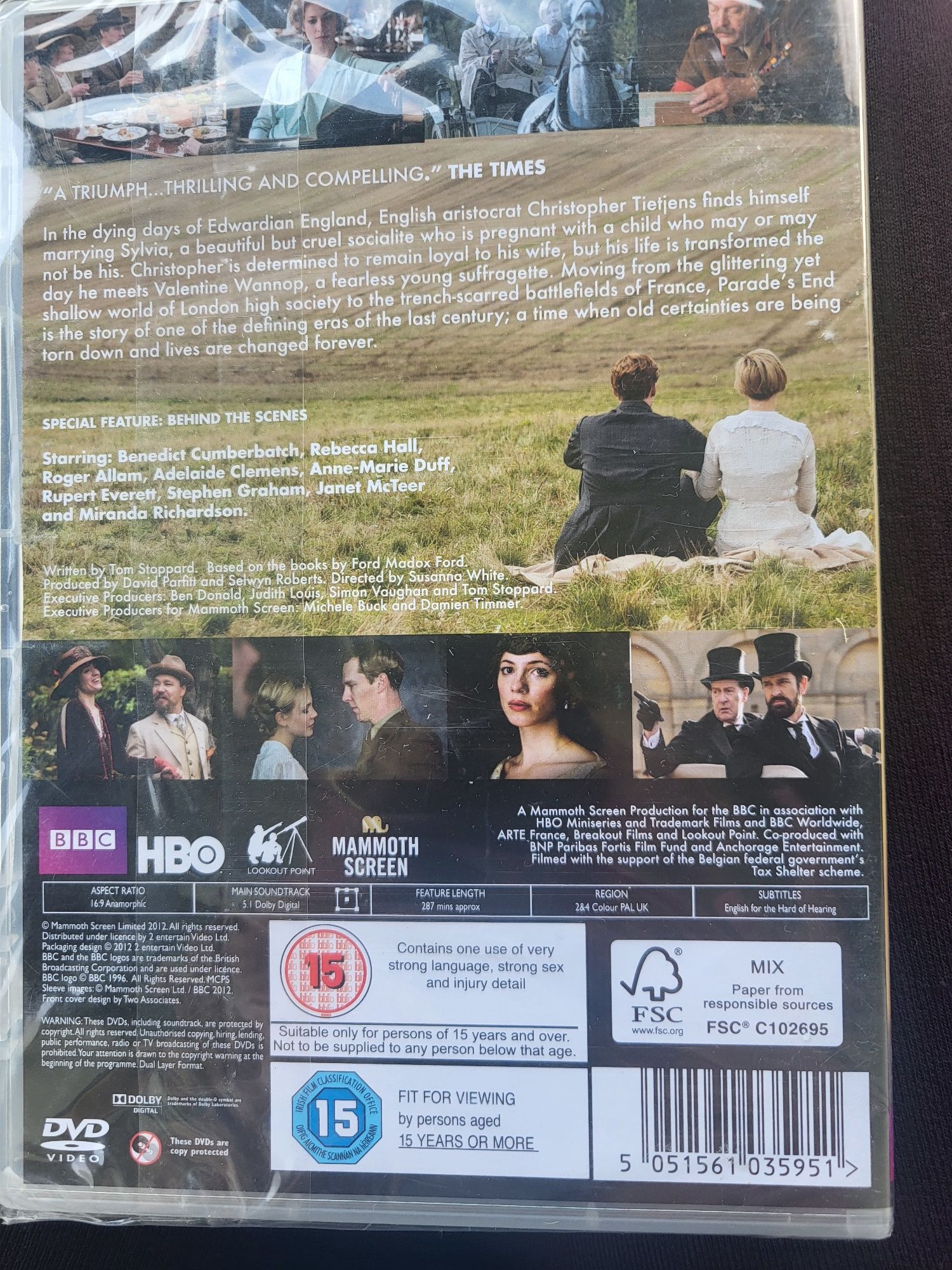 Parades End (Koniec defilady) (BBC) [DVD]