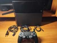 Sony PlayStation 4 Jet Black + 1 джойстик + 5 ІГОР В ПОДАРУНОК