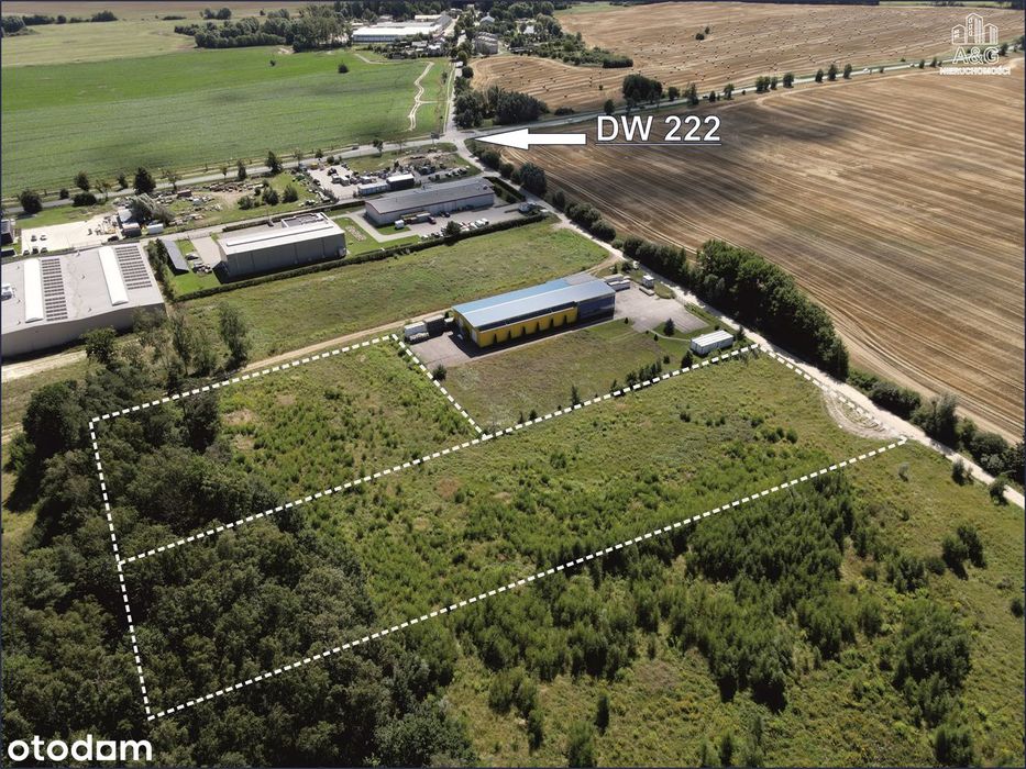 Działki przemysłowo-inwestycyjne, gm. Pruszcz Gdański