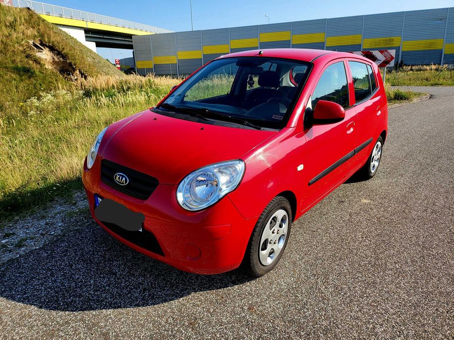 KIA PICANTO 1.1 LIFT 2009 klima el.szyby wsp.kier cen.zamek SUPER STAN