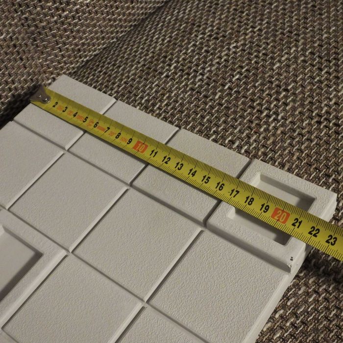 Panele dekoracyjne 3D gipsowe 55cm x 22cm ,10,5 m2 , DECOR ECO