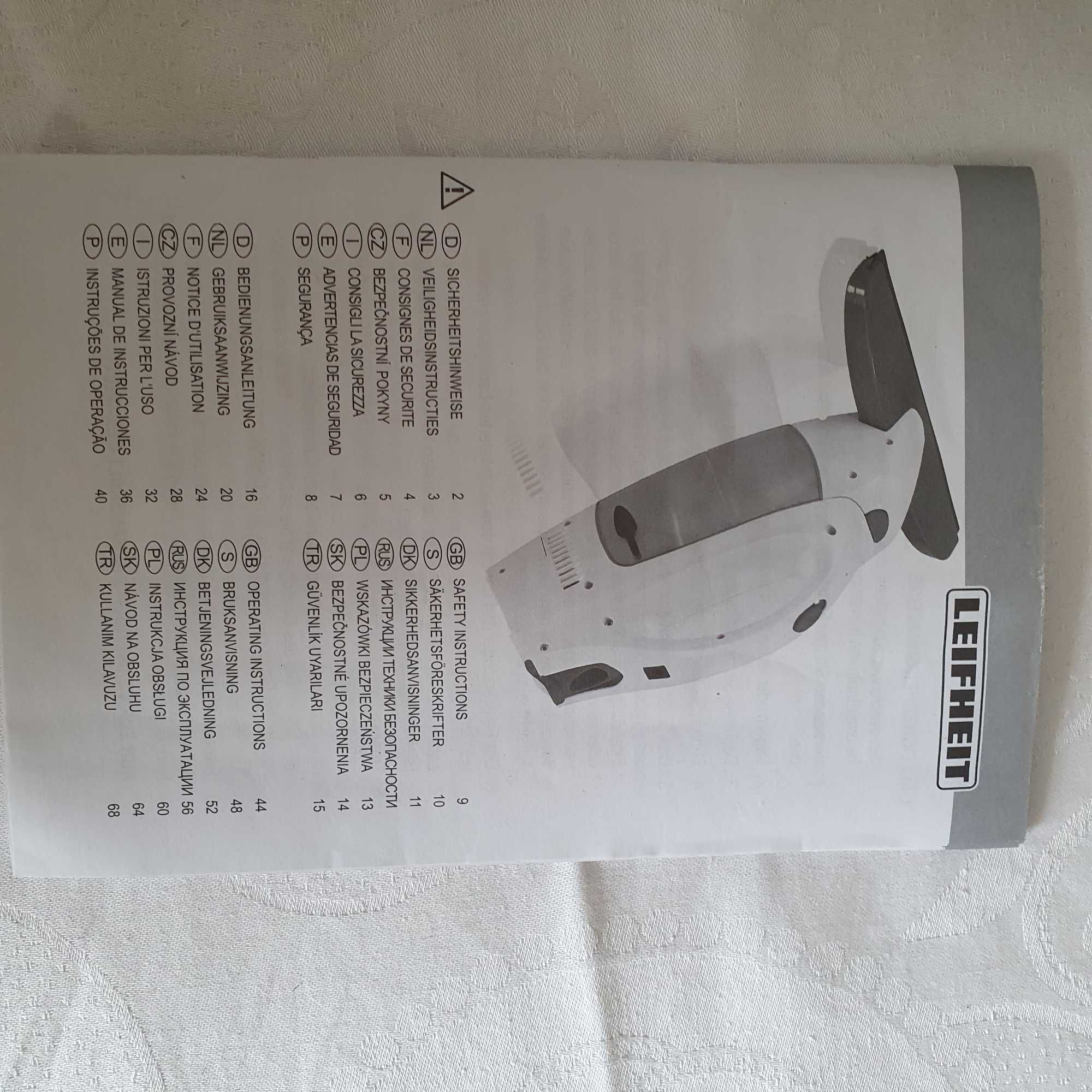 Myjka do okien LEIFHEIT z drążkiem jak nowa