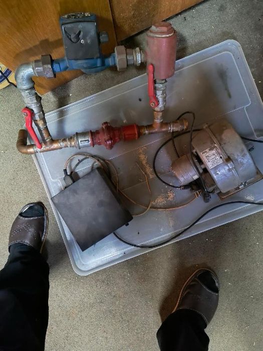 Czesci do pieca pompka i dmuchawa