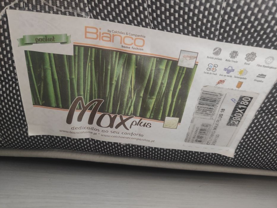 Colchão Bianco Max Plus 200cmX180cm