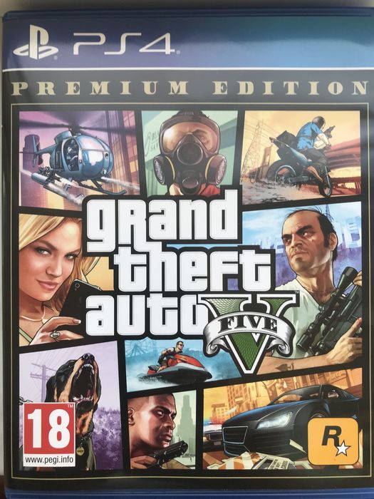 Продам диск GTA 5 для PS4