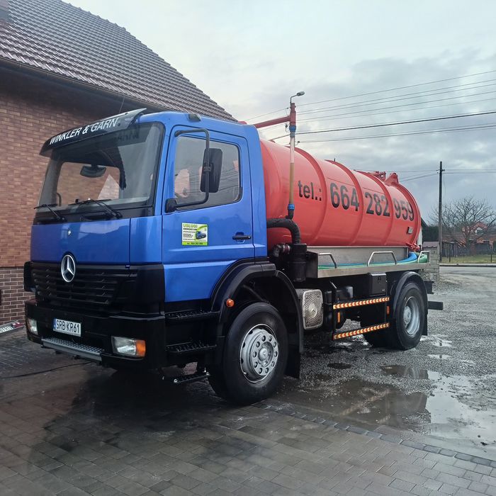 Usługi asenizacyjne, wywóz nieczystości z szamb i oczyszczalni