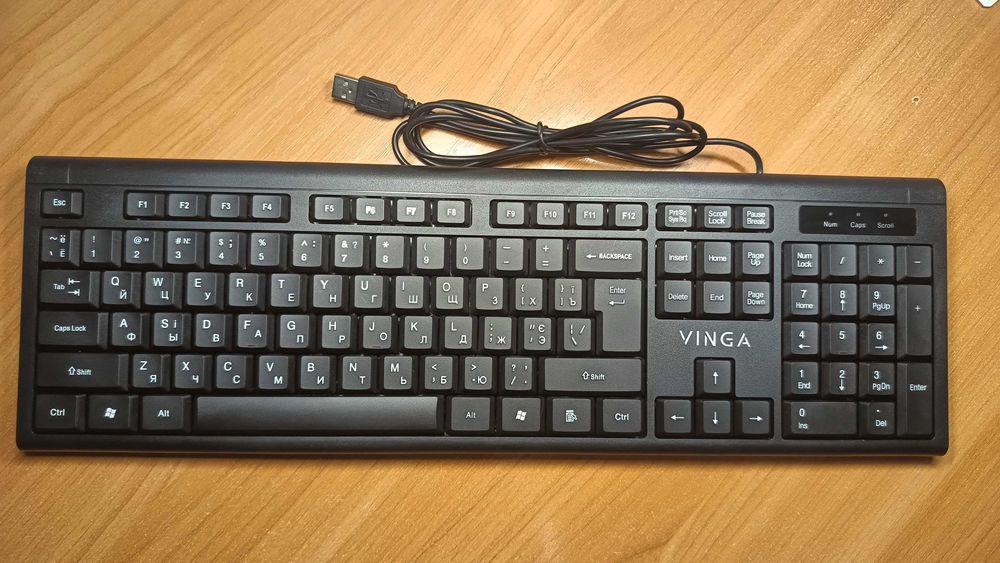 Клавіатура(и) USB  (Чорна/Black)