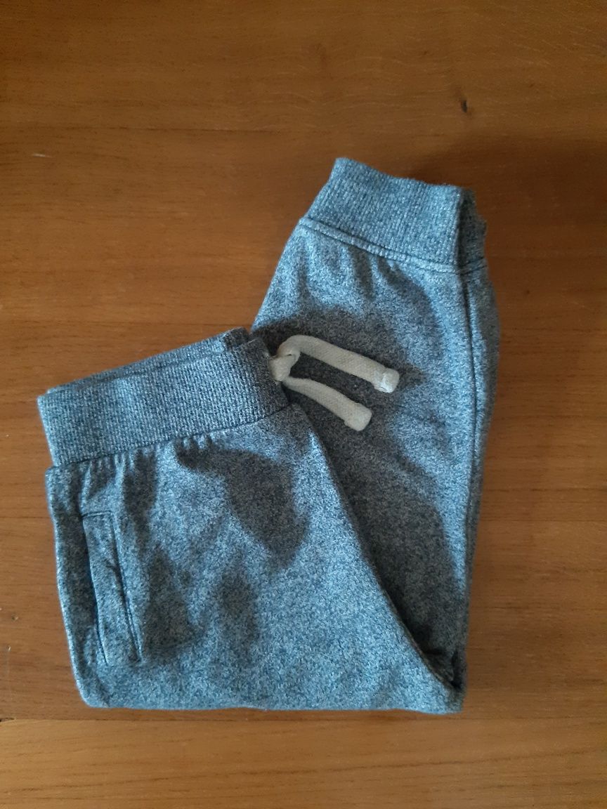 Spodnie joggers komfort cotton blue melanż r 12 - 18m i 86 cm