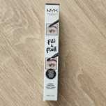 Nowa kredka do brwi nyx fill& fluff czarna