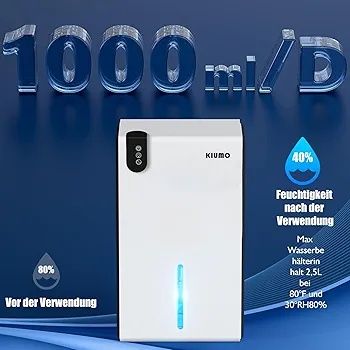 Osuszacz powietrza Kiumo 2,5 l – do pomieszczeń do 30 m²