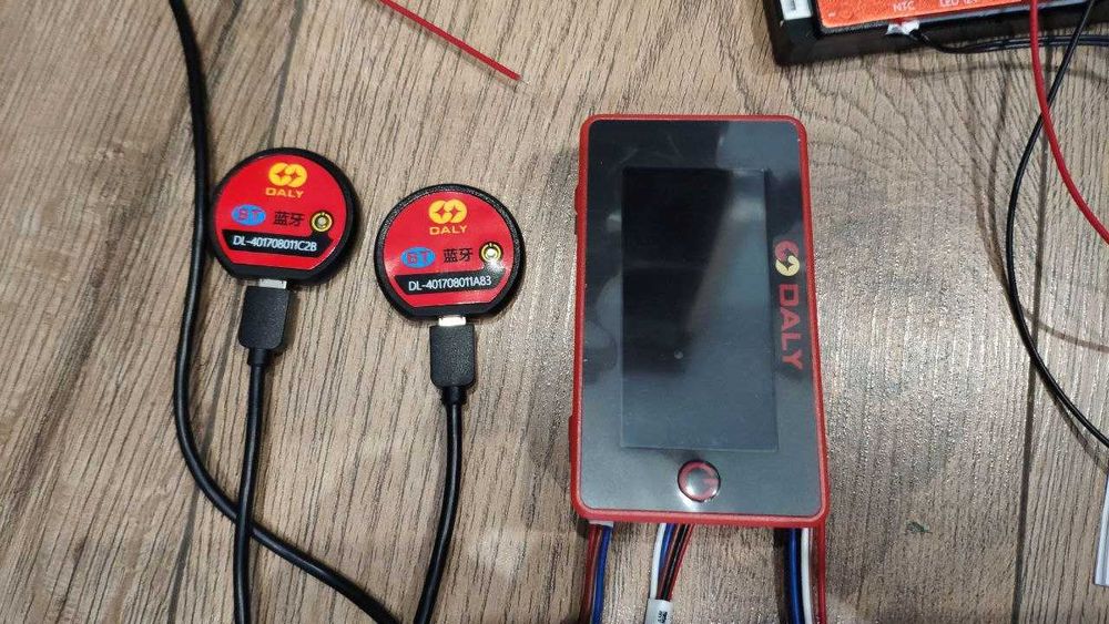 Daly BMS БМС 7S 80A Li-Ion + дісплей + 2 bluetooth + активний балансир