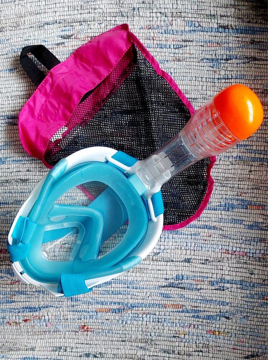 Панорамна маска для плавання Decathlon Easybreath M/L