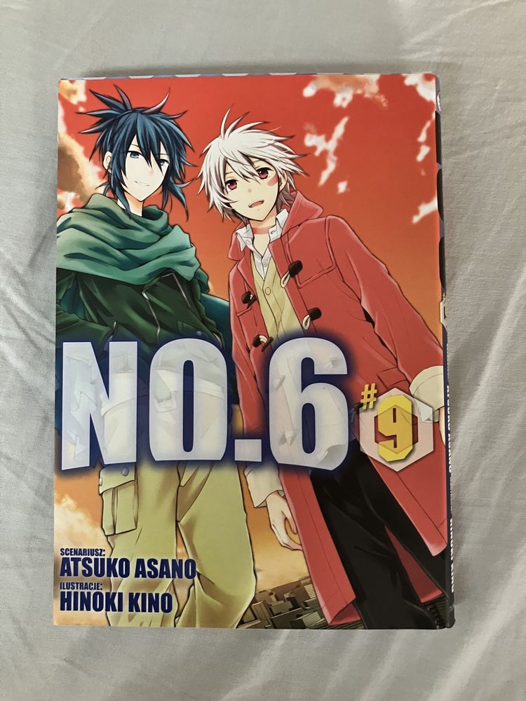 No.6 manga, komplet 9 tomów