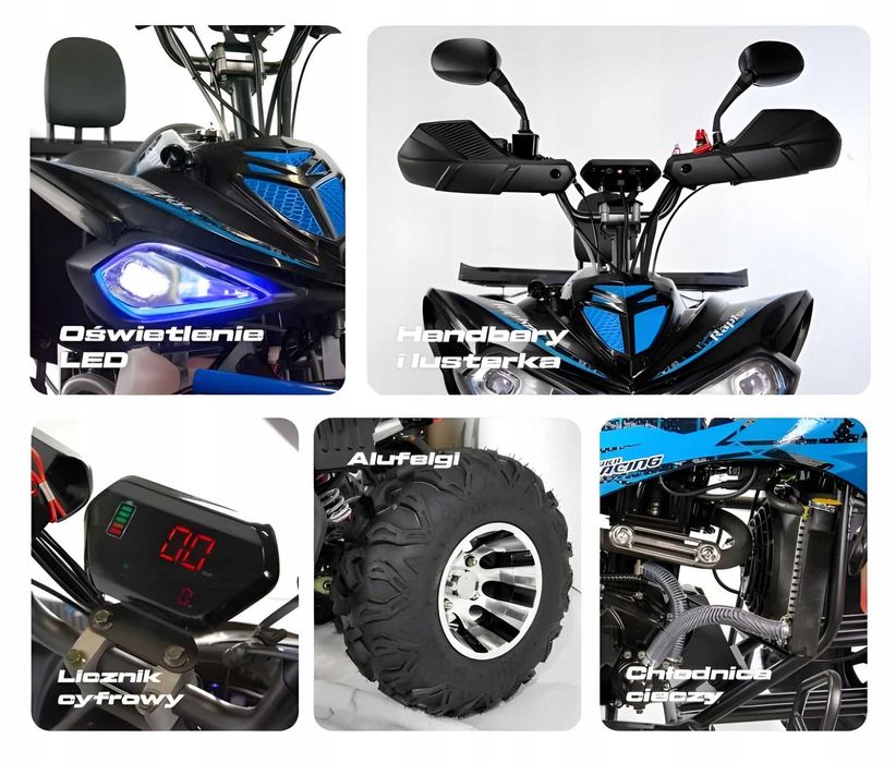 Quad kład Xtr 250 cc Raptor Bashan Shineray manual Dostawa Raty