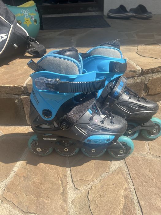 Ролики Powerslide Imperial One Black р.333-6 шлем и сумка в подарок