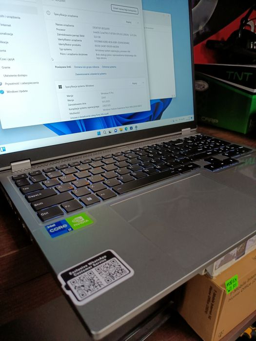 Notebook Gaming TOPGRO NVIDIA, Intel i7 nowy