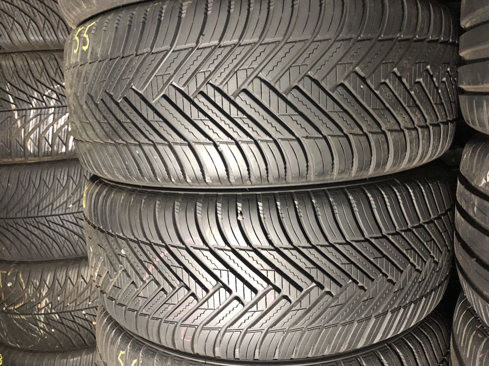 Шины б/у всесезонные 225/55 17 Hankook kinergy 4s gen 2