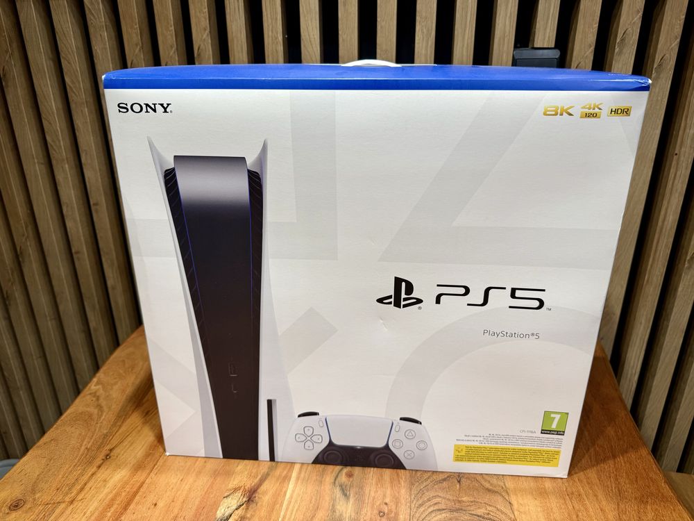 PS5 Playstation 5 z napędem + pad + kable + opakowanie + gra nba 2k22