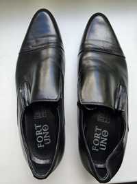 Туфлі літні чоловічі колір чорний та бежеві