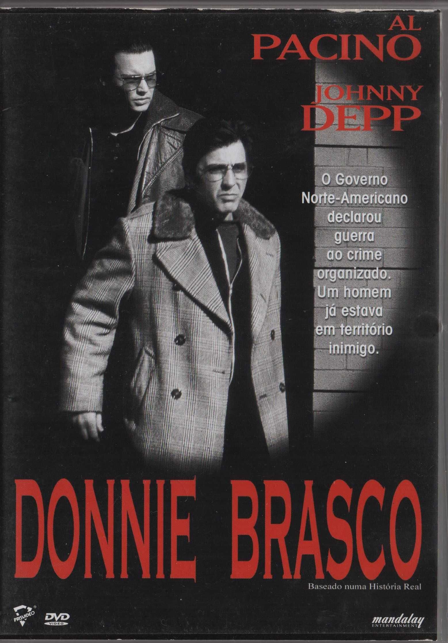 Dvd Donnie Brasco - drama - Al Pacino/ Johnny Depp