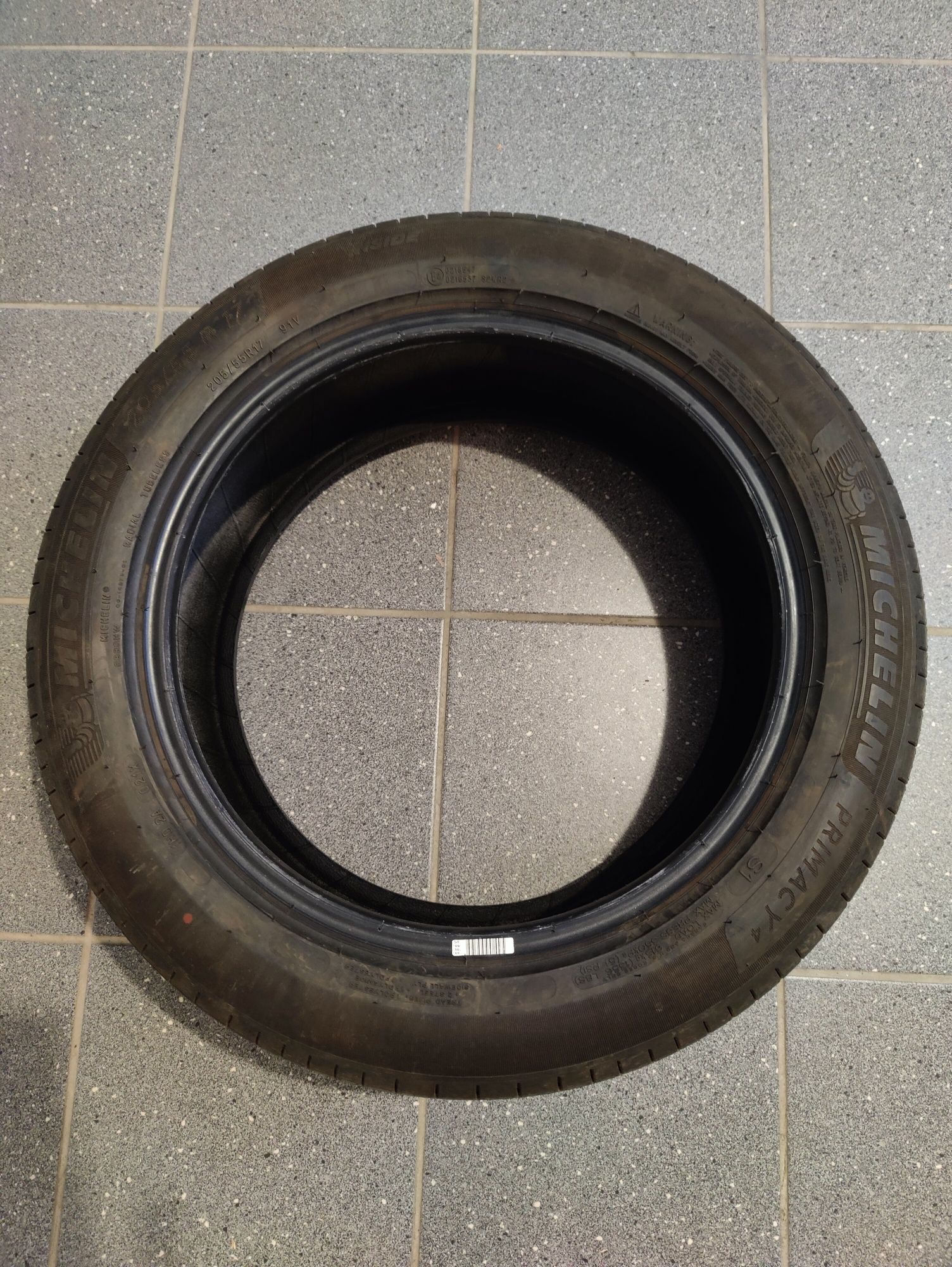 4 x Michelin Primacy 4 205 55 R17 91V rok 2024