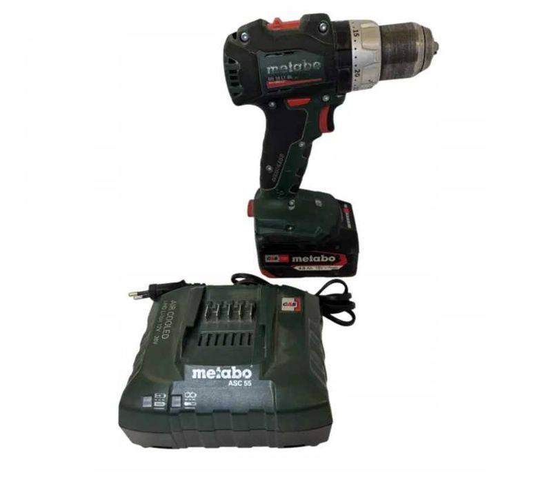 Акумуляторний безщітковий дриль-шуруповерт Metabo BS 18 LT BL