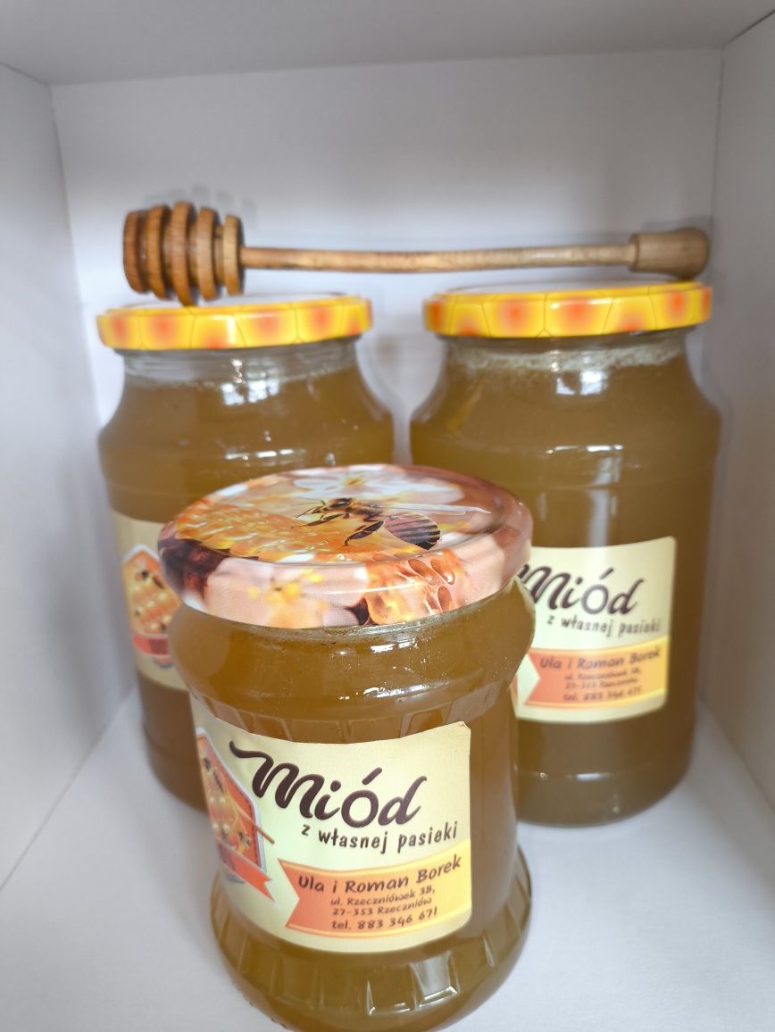 Miód z własnej pasieki