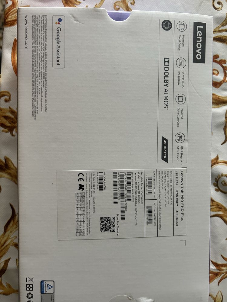 Tablet lenovo M10