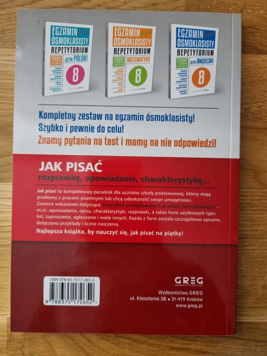 Jak pisać rozprawkę, opowiadanie, charakterystykę... Szkoła podstawowa