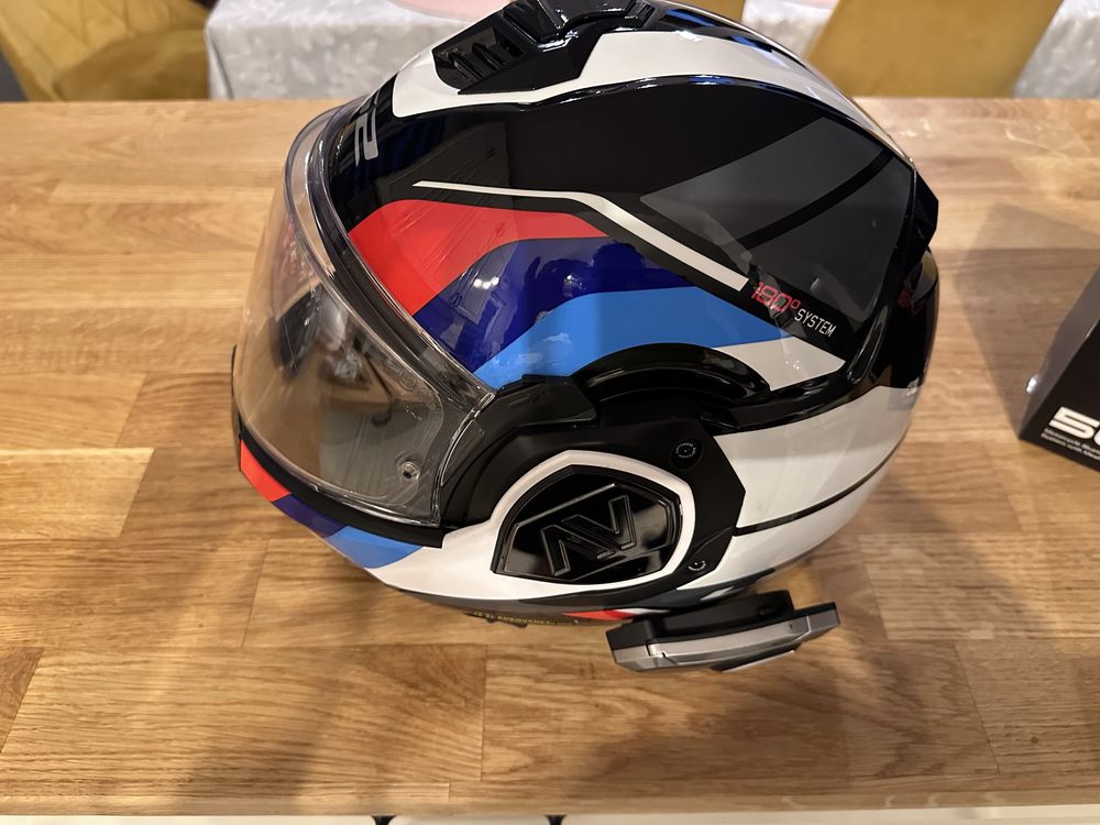Kask LS2 Advat z interkomem Sena S50