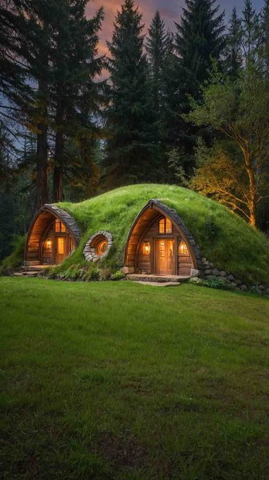 domek , chatka hobbita