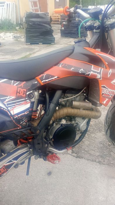 KTM sx450f 2011r supermoto stunt
