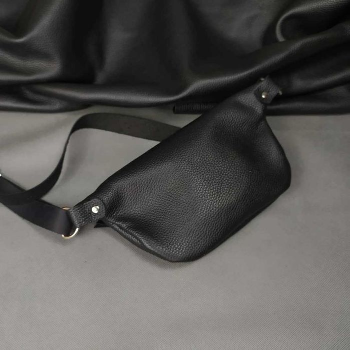 Бананка кожаная  ручная работа | женская, мужская  6| 2 вида