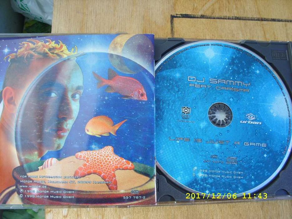 Plyta CD; DJ Sammy- Feal. Caririsma, 1998 rok.