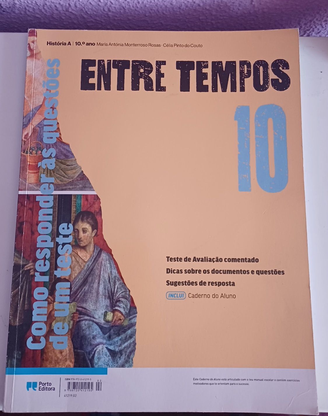 Livro "entre tempos" 10° ano
