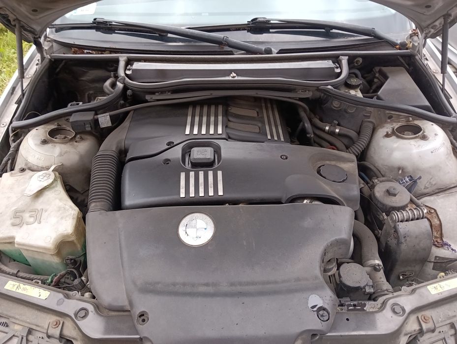 BMW E46 SILNIK 2.0D 136 koni m47 204d1 diesel e39 blok gŁowica miska