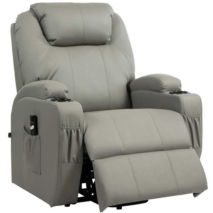 Elektryczny Fotel TV Relaksacyjny z Pomocą przy Wstawaniu. Defekt