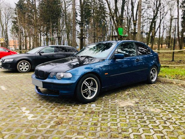 BMW e46 316ti /czarny sufit/ Alusy rant