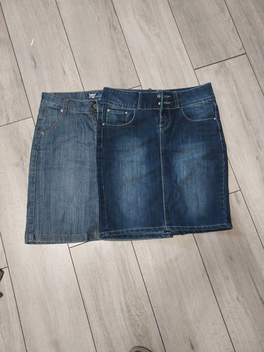 Spódnice jeans 40