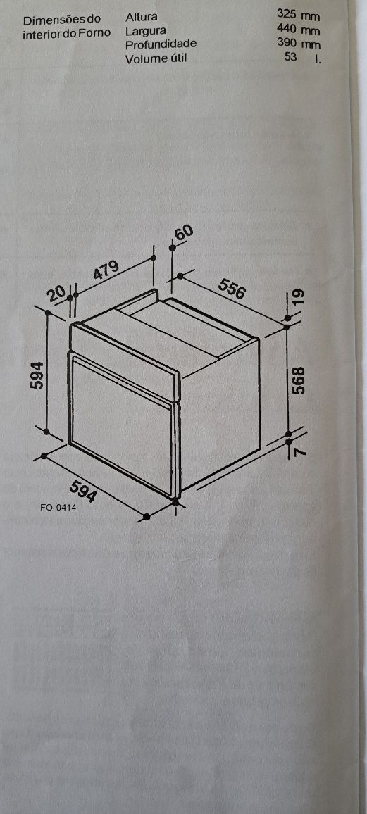 Forno de encastrar Zanussi