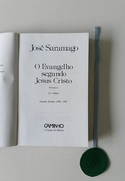 O evangelho segundo Jesus Cristo