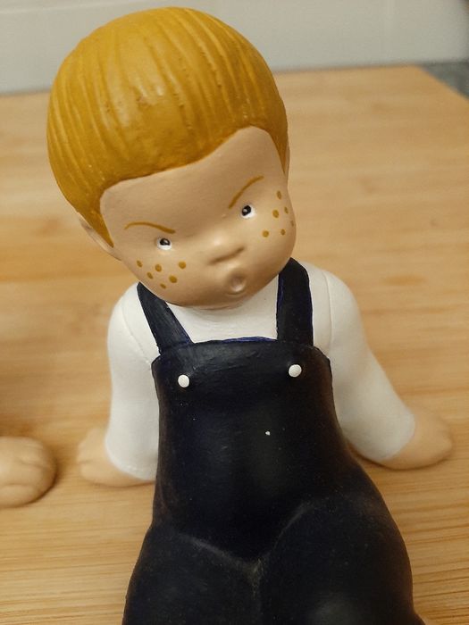 Conjunto crianças cerâmica