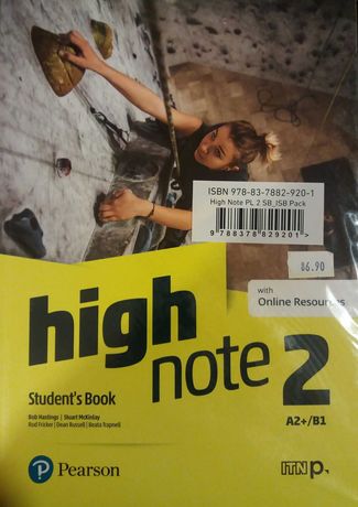 High Note 2 Student's Book + Benchmark Pearson