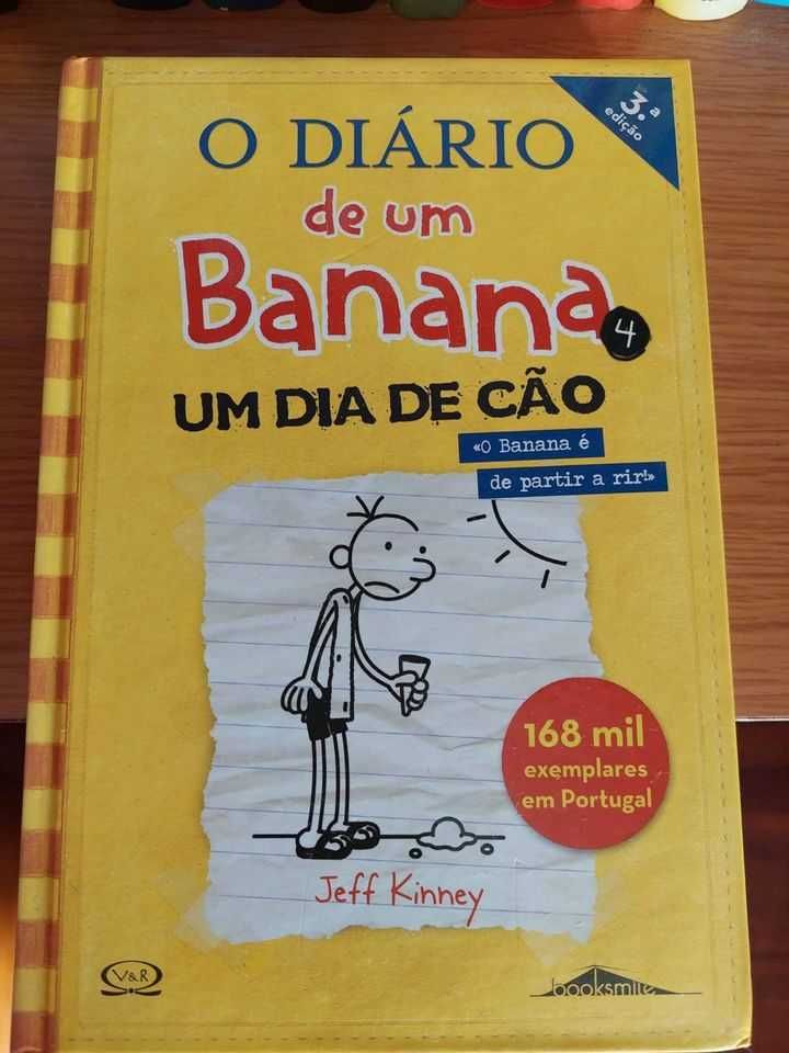 Livros da coleção Diário do Banana